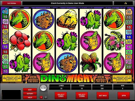 Dino Might Slot » Free To Play » Microgaming .